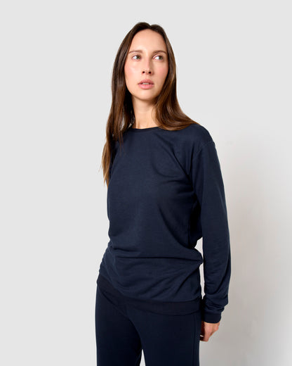 Women's basic sports sweatshirt