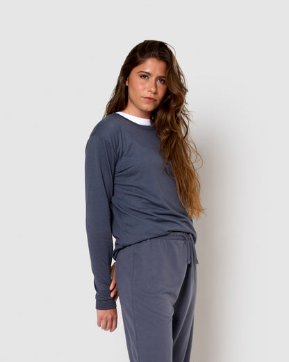 Moletom esportivo básico feminino
