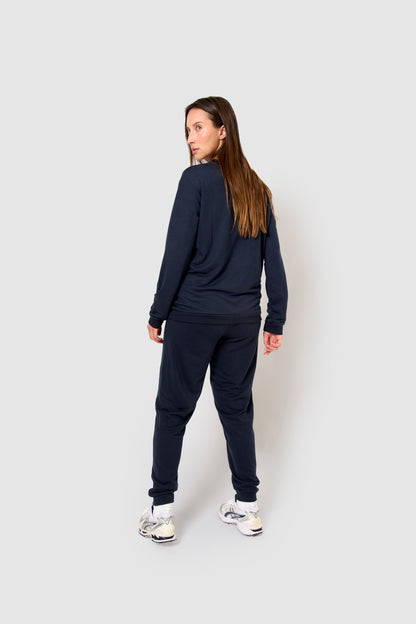 Calças compridas básicas desportivas para mulher