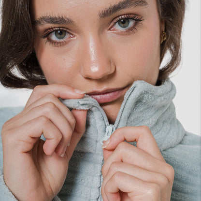 Sudadera terciopelo Raya lisa