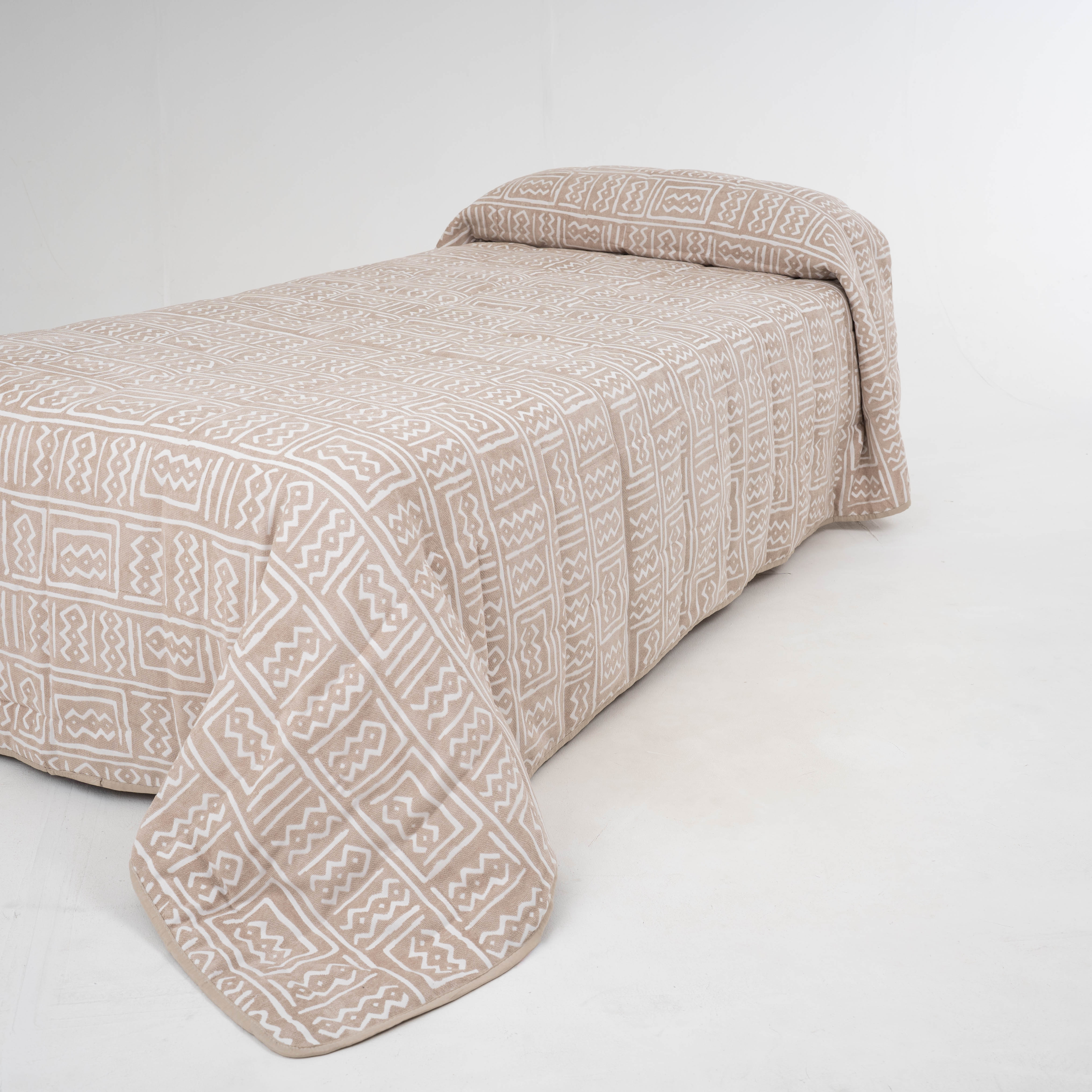 Colcha jacquard chenilla Vinuesa topo - 120gr