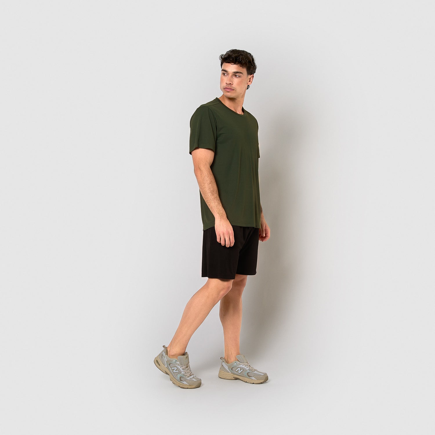 Pantalón corto deportivo técnico hombre liso