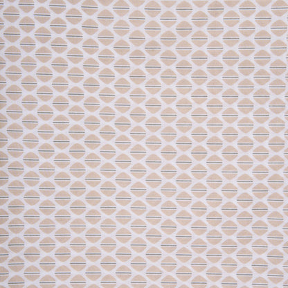 Juego de sábanas algodón percal Dune topo