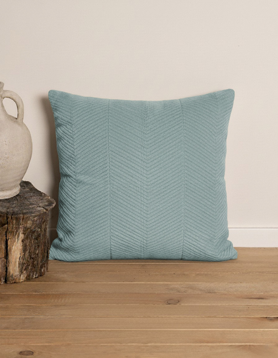 Almofada Veludo Algodão Hungria Verde Keike