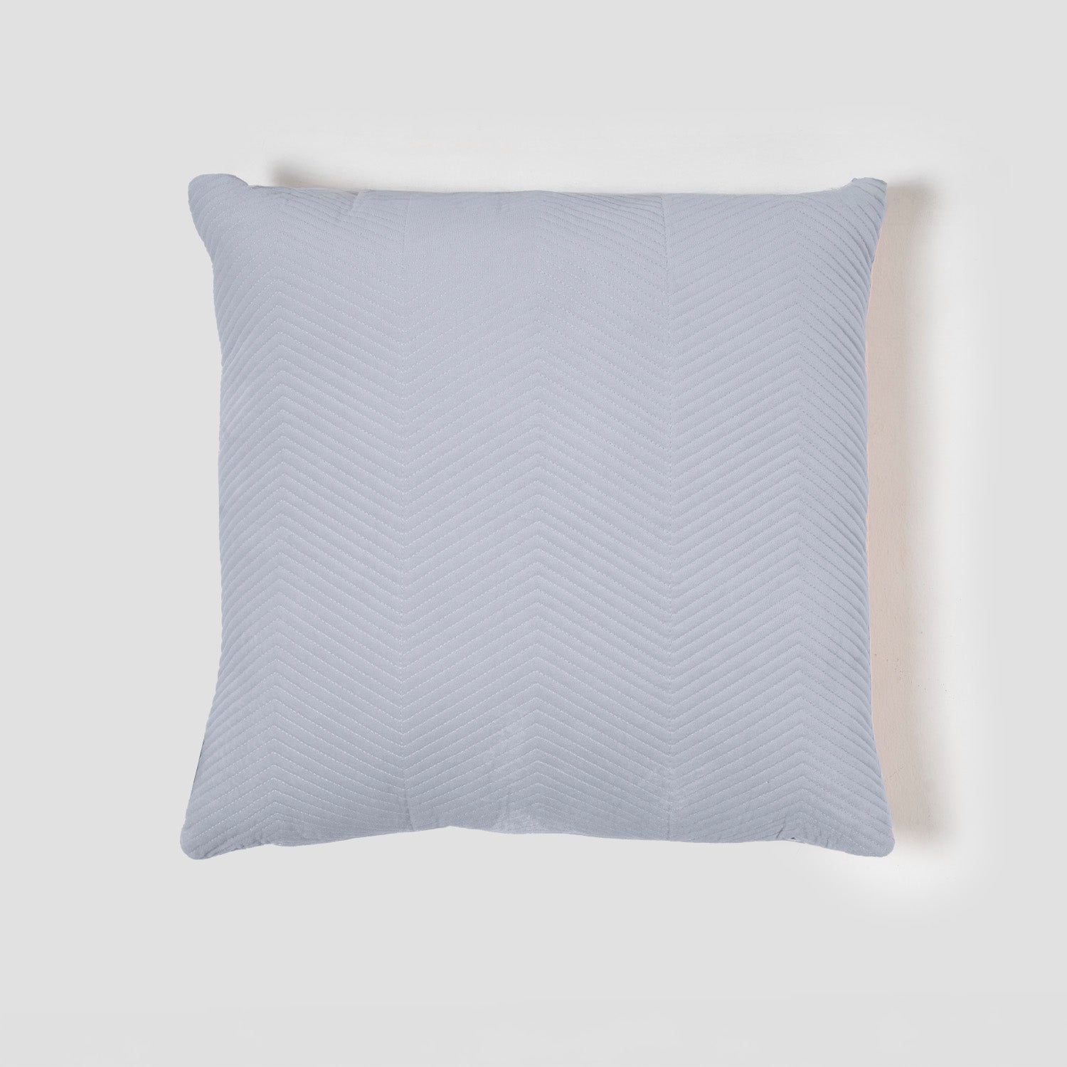 Cojín cuadrante terciopelo algodón Hungria azul keike 50x50 - funda + relleno