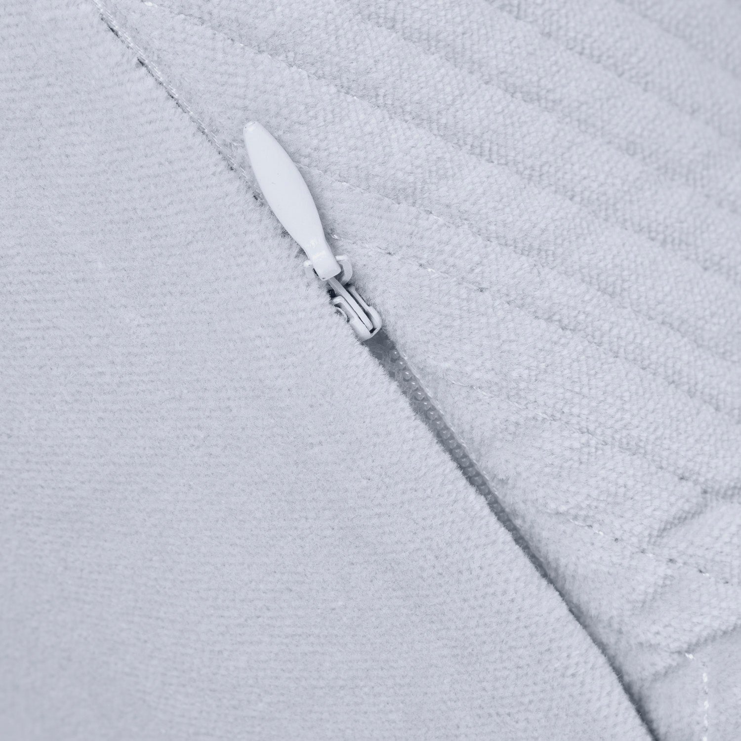 Cojín cuadrante terciopelo algodón Hungria azul keike 50x50 - funda + relleno