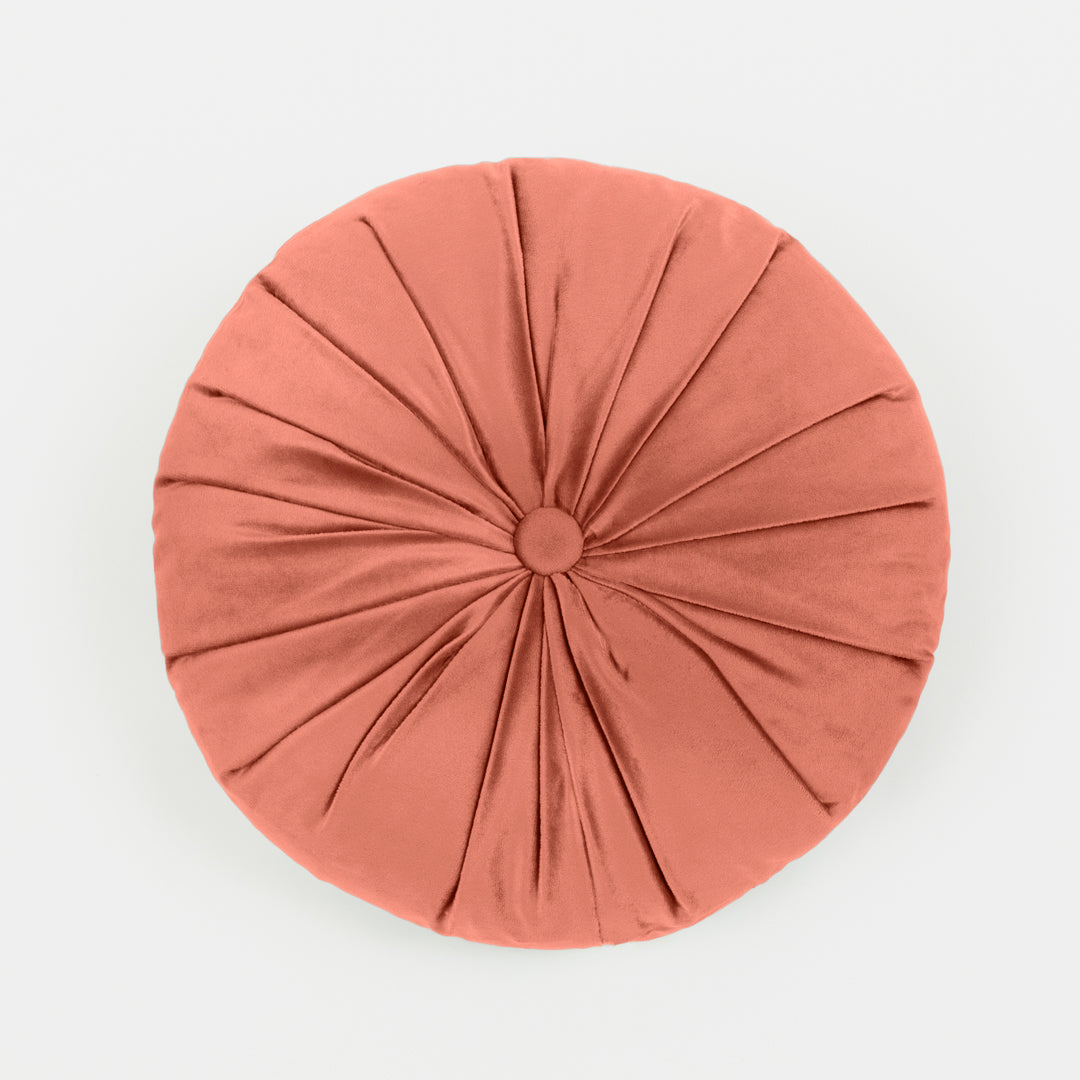 Cojín terciopelo algodón Oreo Caldera - funda + relleno