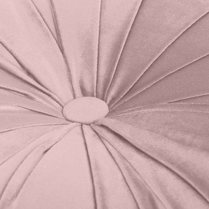 Cojín terciopelo algodón Oreo Rosa Keike - funda + relleno