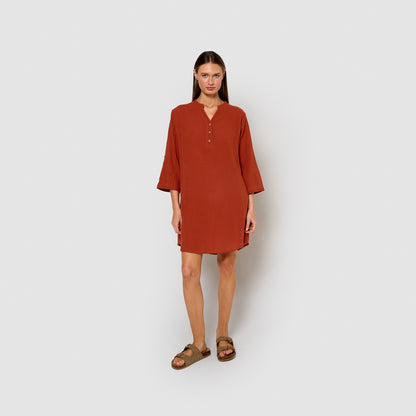 Canotta in cotone a tinta unita