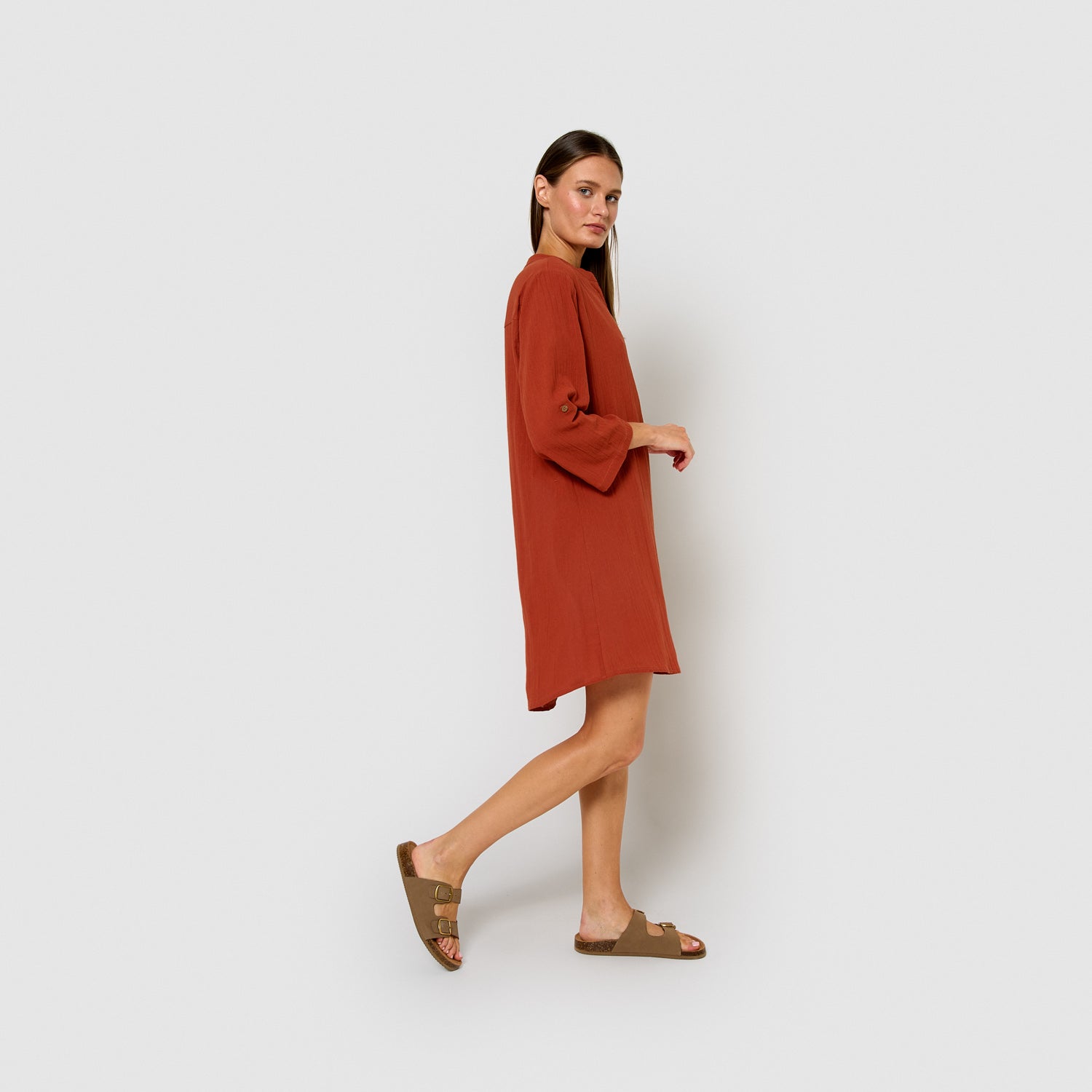 Canotta in cotone a tinta unita