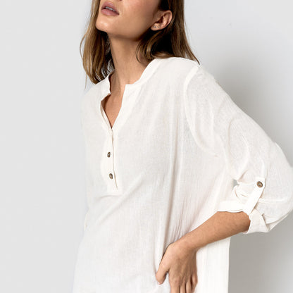 Plain natural cotton camisole