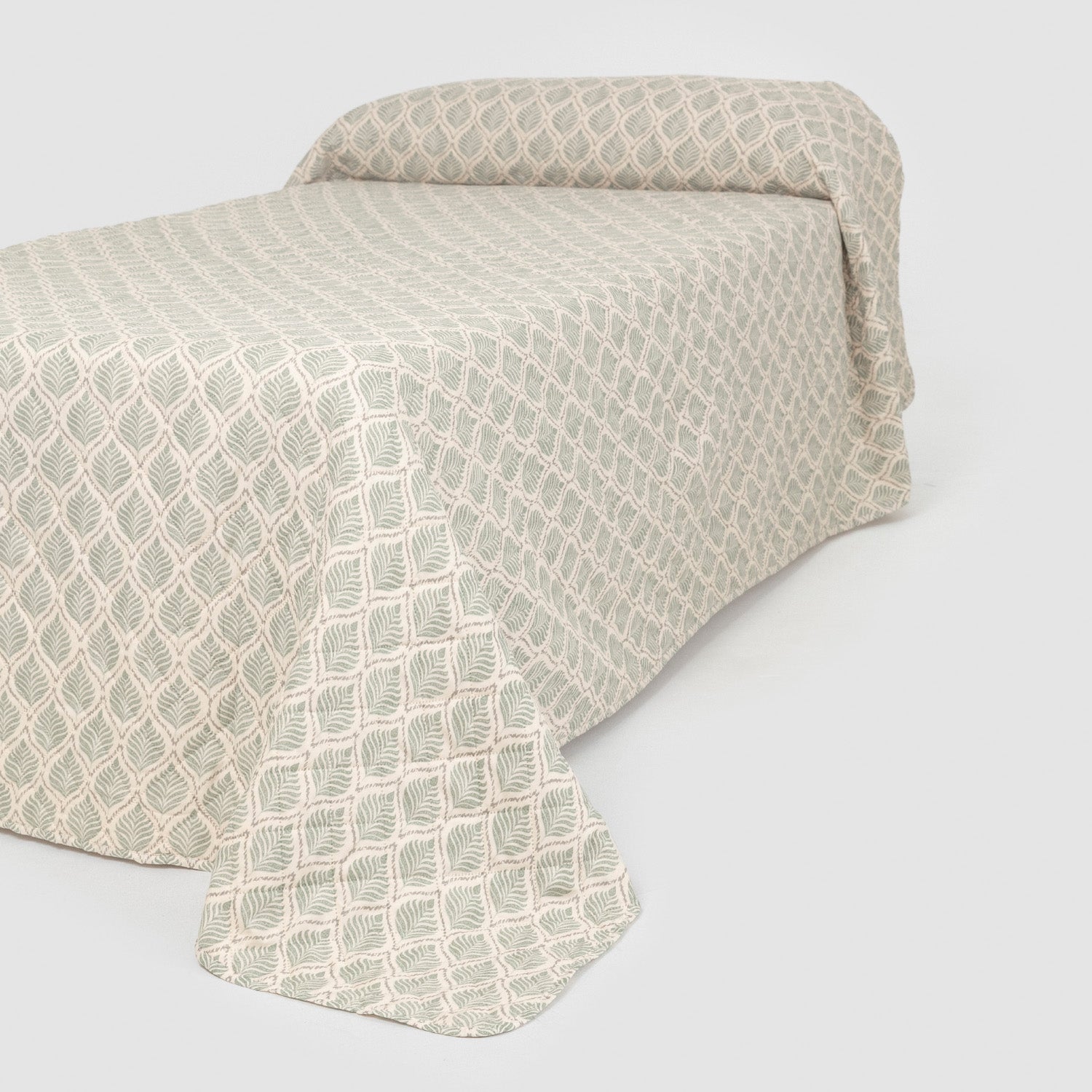 Colcha bouti Charleston verde