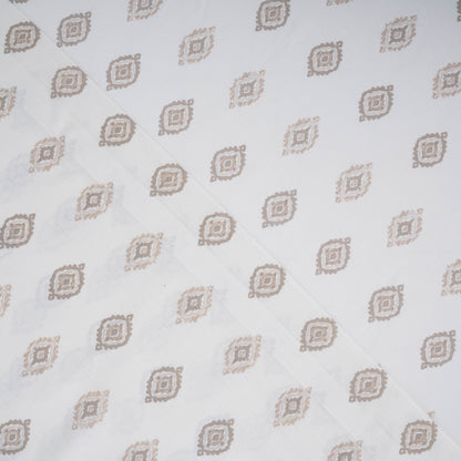 Juego de sábanas algodón Beretia gris claro