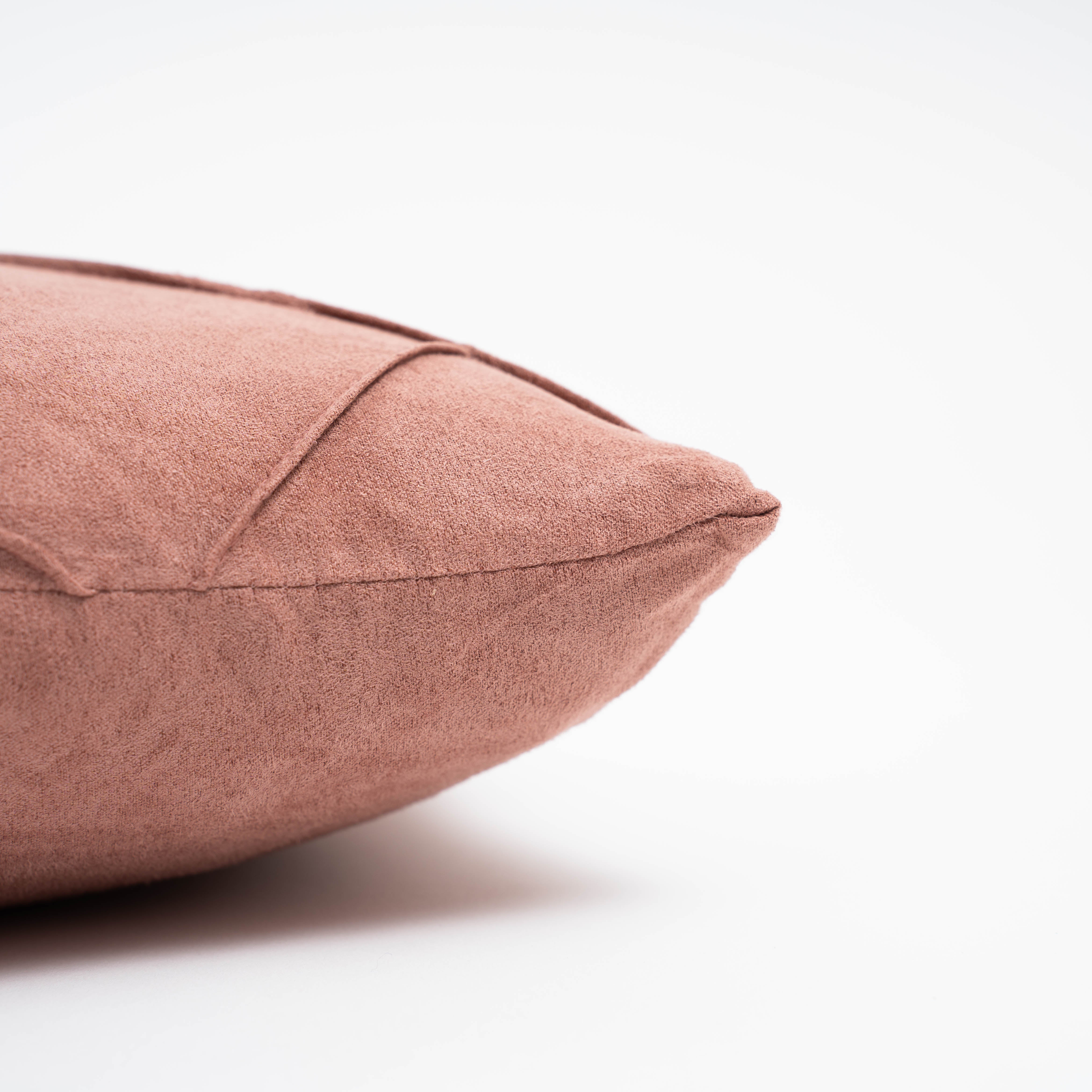 Cojín rectangular 30x50 New Rombo ante liso - funda + relleno