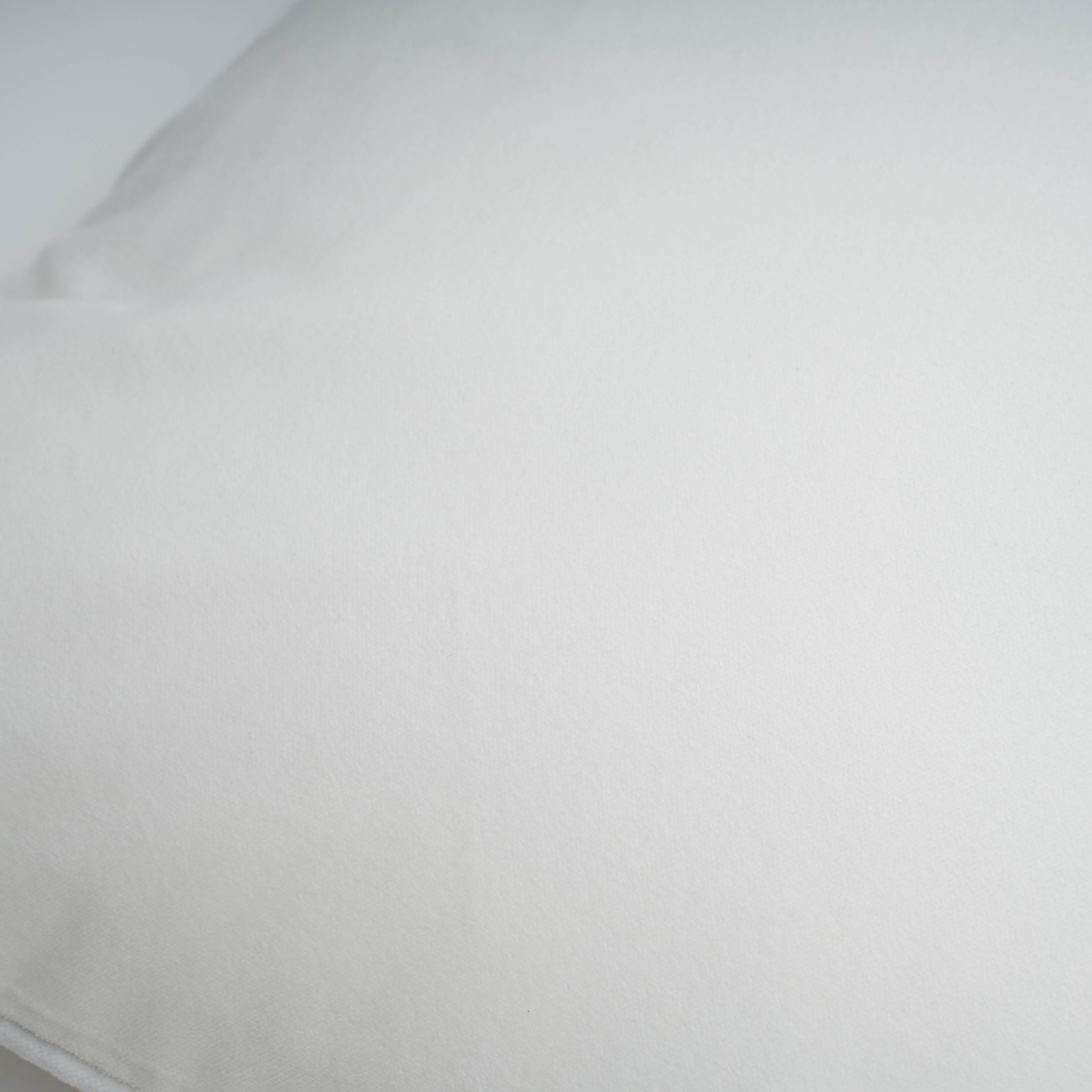 Cojín cuadrante terciopelo algodón liso - funda + relleno