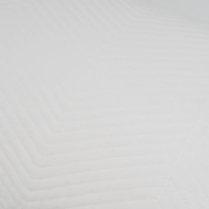 Almofada retangular 30x50 cm em veludo de algodão húngaro branco - capa + enchimento