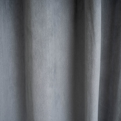 Cortina de camurça azul Keike