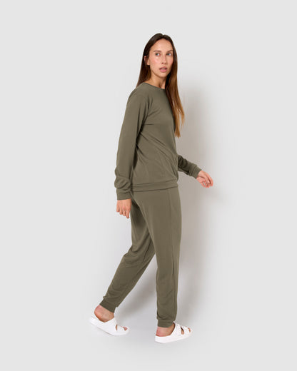 Women's basic sports sweatshirt