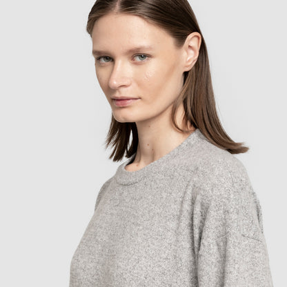 Vestido midi manga larga new punto extra suave