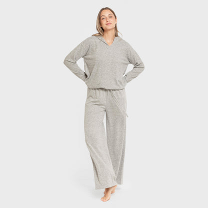 Pantalón largo ancho new punto extra suave