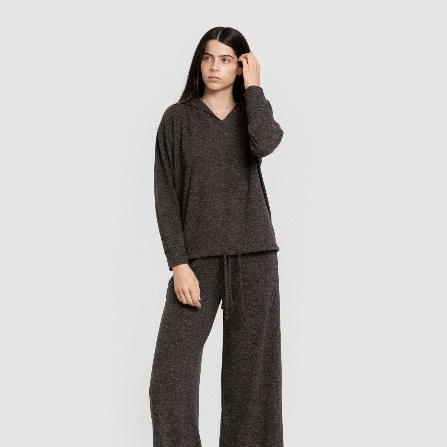 Pantalón largo ancho new punto extra suave