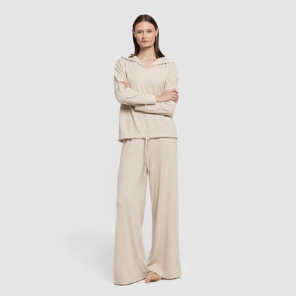 Pantalón largo ancho new punto extra suave