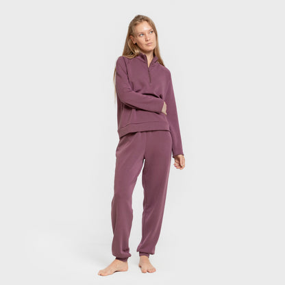 Pantalón jogger estilo modal mujer