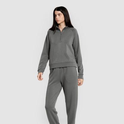 Pantalón jogger estilo modal mujer