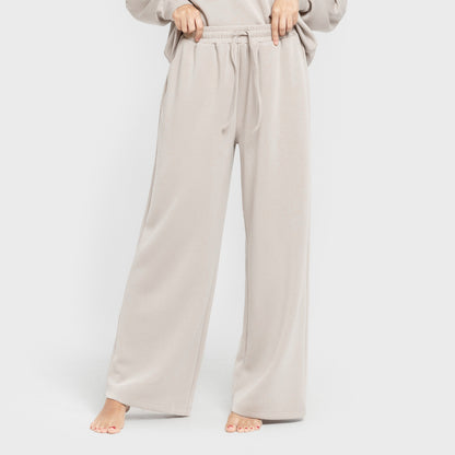 Pantalón largo estilo modal mujer