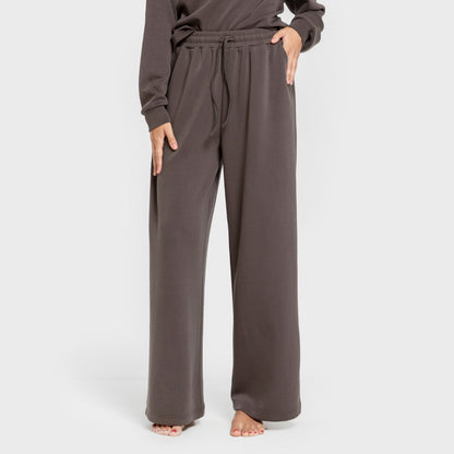 Pantalón largo estilo modal mujer