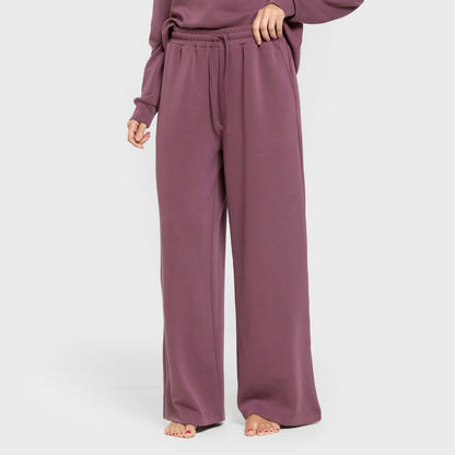 Pantalón largo estilo modal mujer