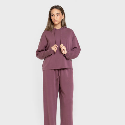 Pantalón largo estilo modal mujer