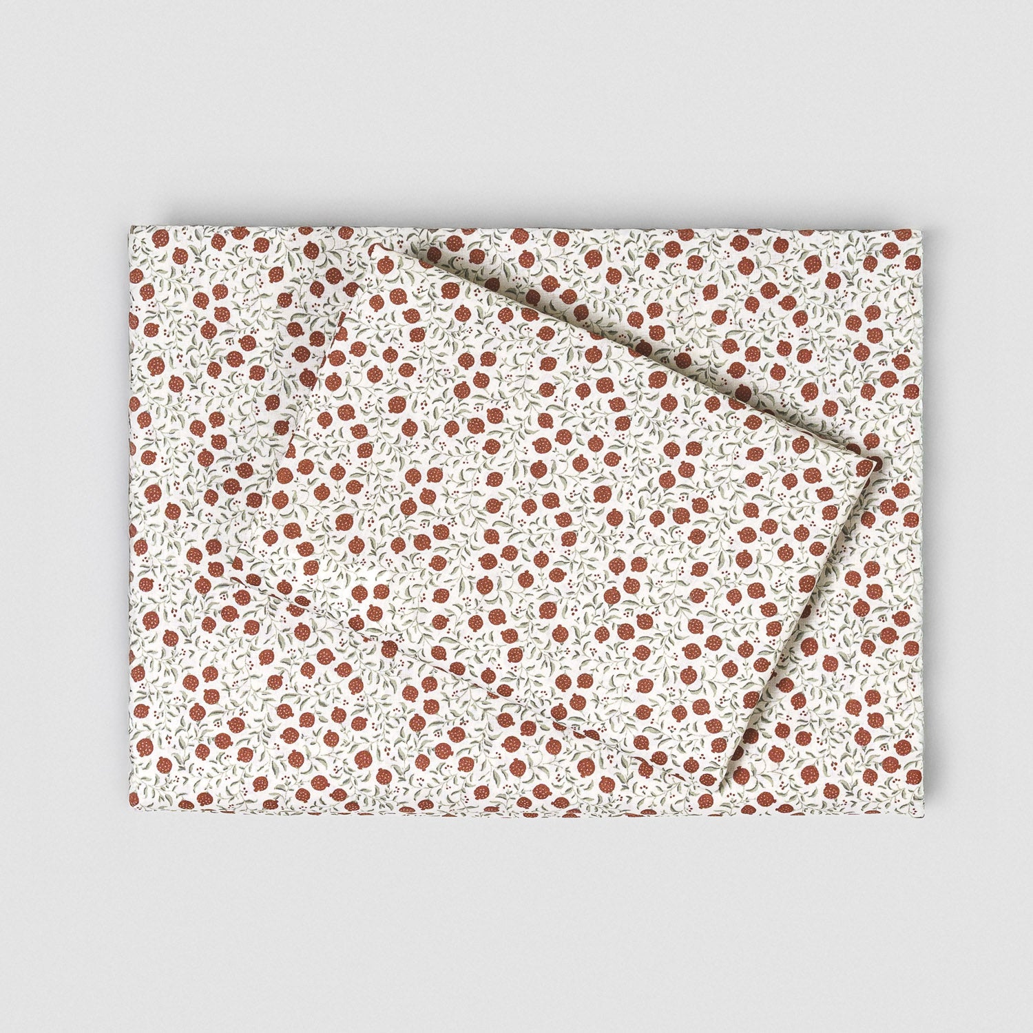 Juego de sábanas algodón Alemania verde seco - caldera