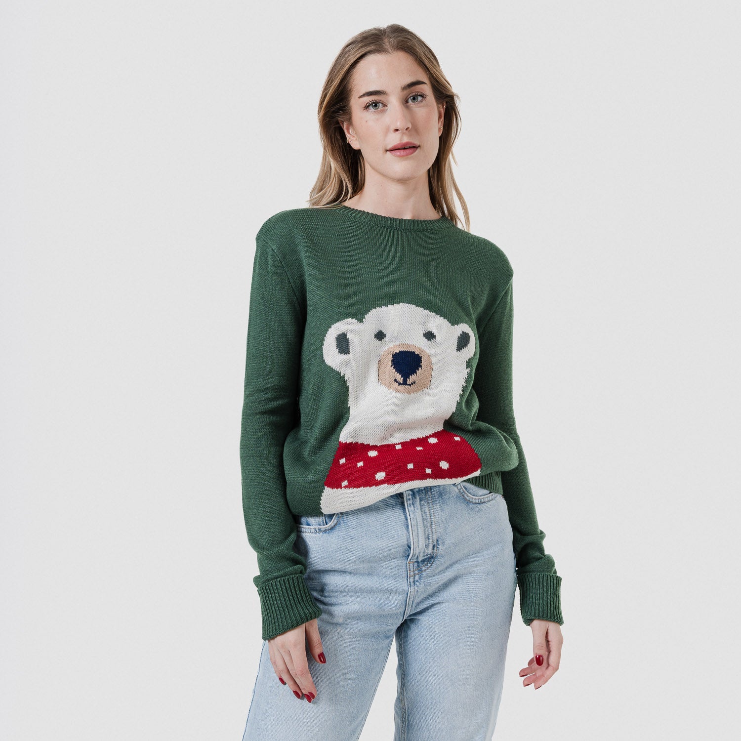 Jersey Navidad Mujer Oso