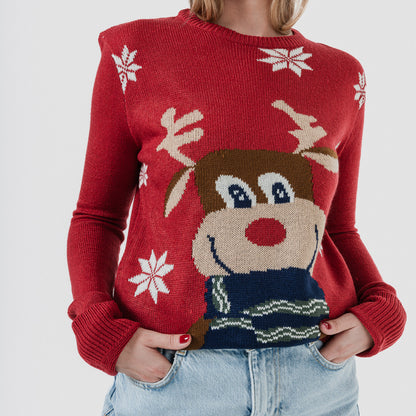 Jersey Navidad Mujer Reno