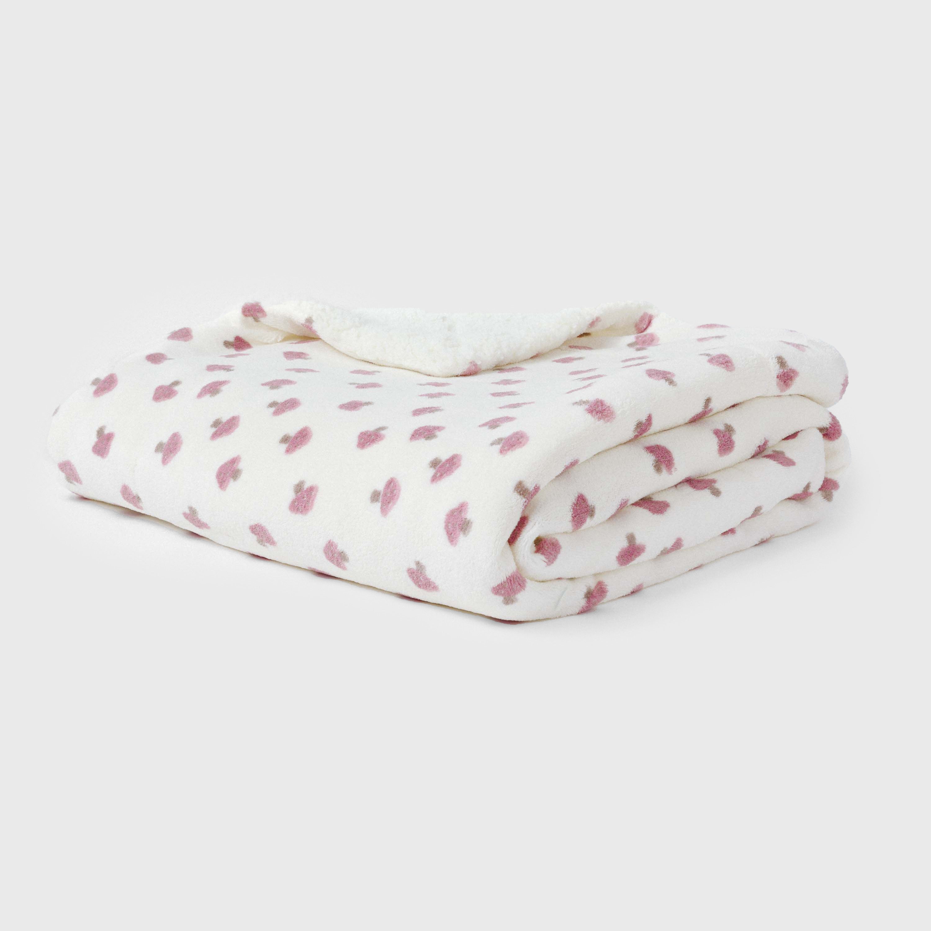 Manta sherpa Ellen marrón