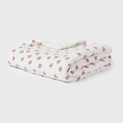 Manta sherpa Ellen marrón