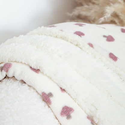 Manta sherpa Ellen marrón