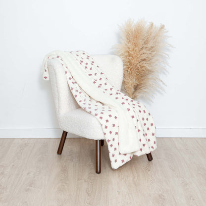 Manta sherpa Ellen marrón