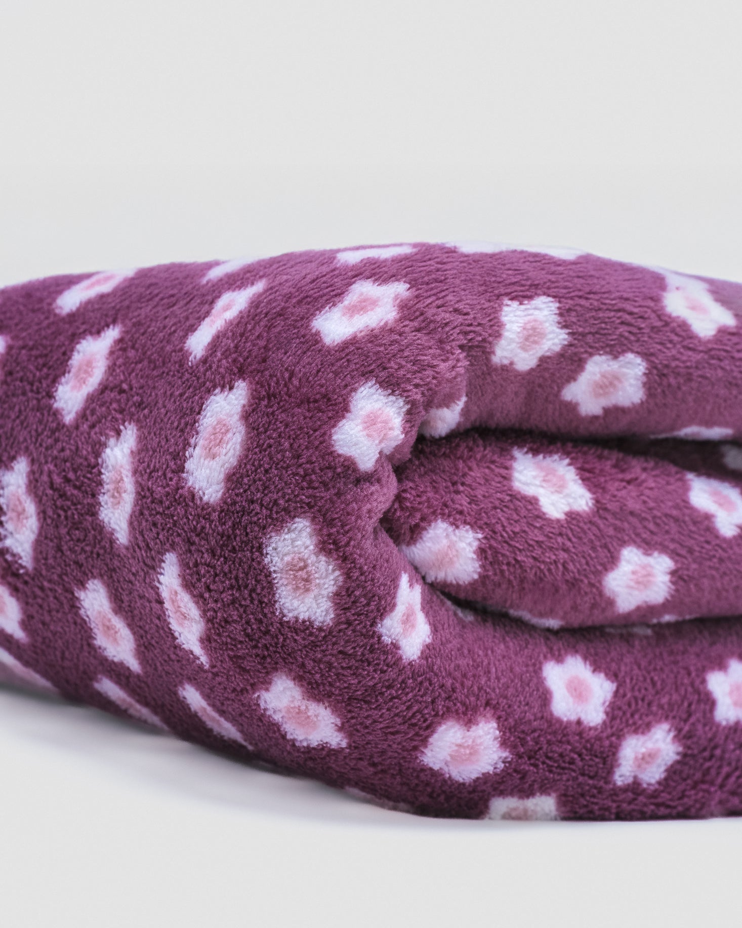 Manta coral Berta berenjena