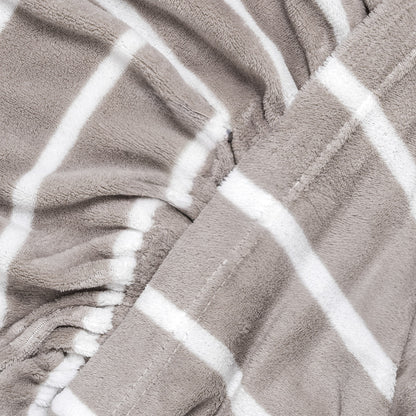 Jogo de lençóis coralina Raya Nit cinzento-claro