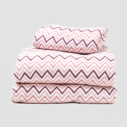 Jogo de lençóis de coralina Kit rosa bebé
