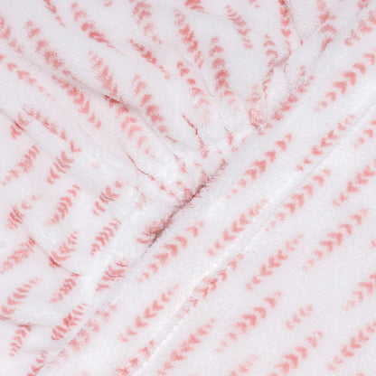 Juego sábanas de coralina Espiga rosa