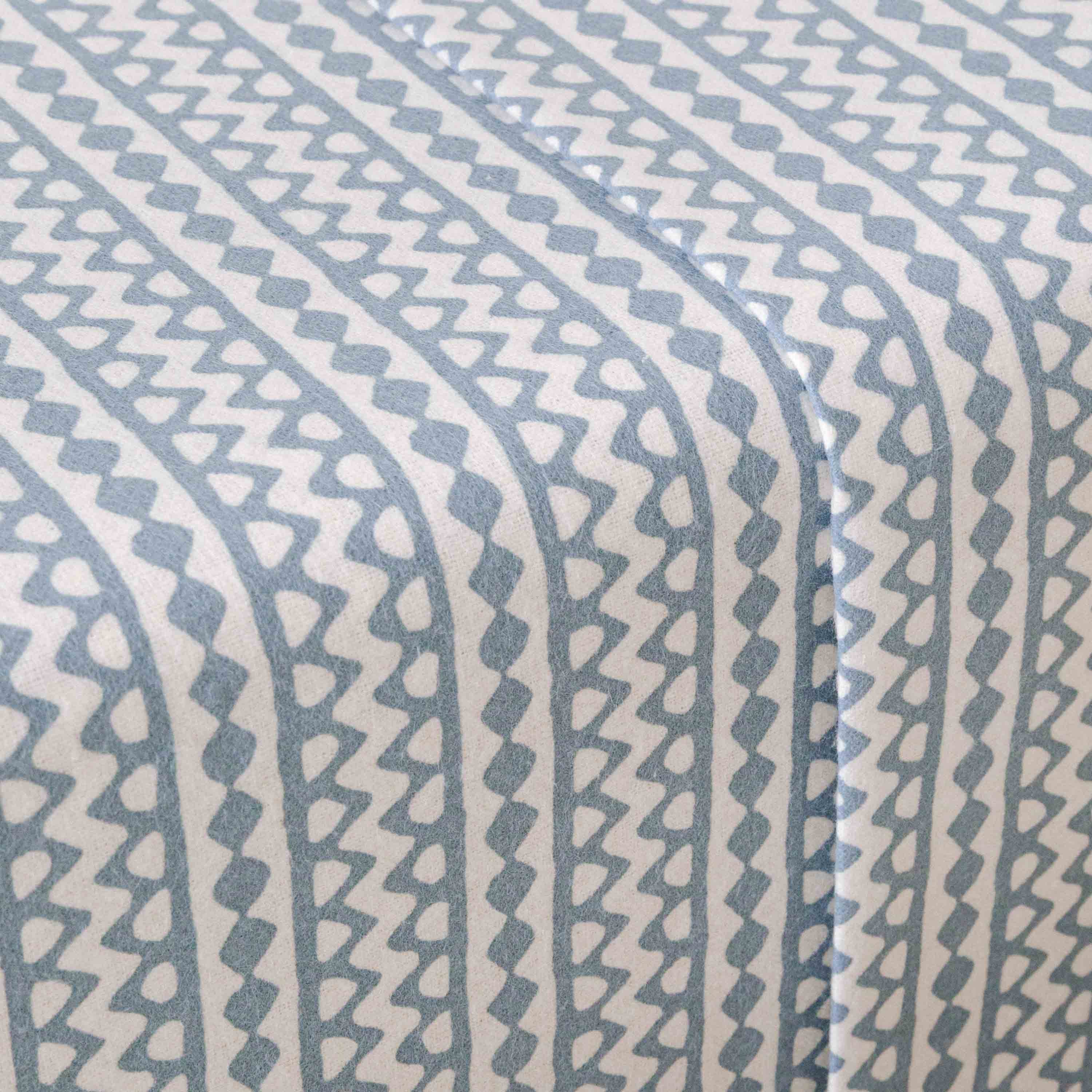 Juego de sábanas franela Etnico indigo