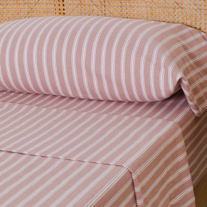 Juego de sábanas de franela Raya Marsella