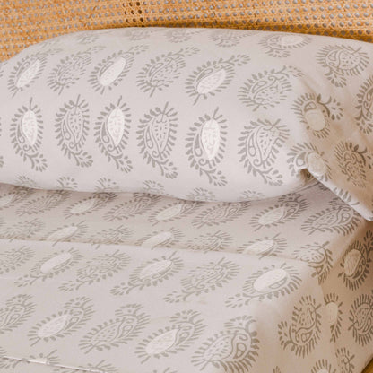 Juego de sábanas franela Indonesia verde