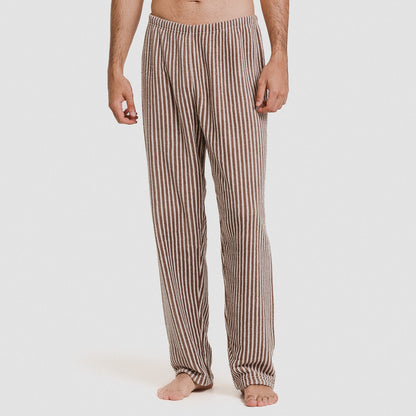 Pijama coral hombre Raya Justin Marrón