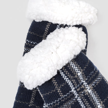 Calcetines hombre Cuadro Brais azul marino