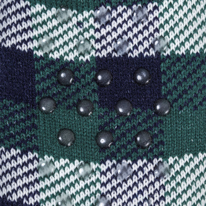 Calcetines hombre Cuadro Ferni azul marino