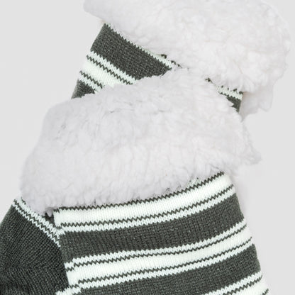 Calcetines hombre Raya Albert verde caceria